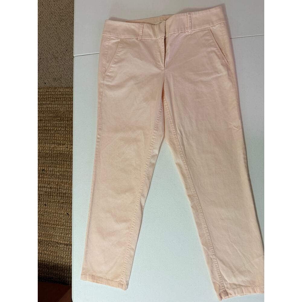 Loft tie dye pink cotton blend pants euc 10